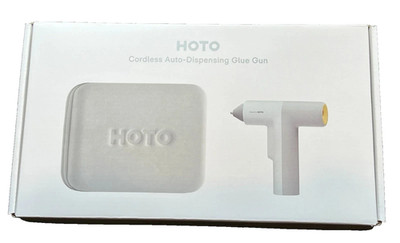 HOTO Cordless Auto Dispensing Glue Gun with 59 Pcs Glue Sticks & Charging Cable