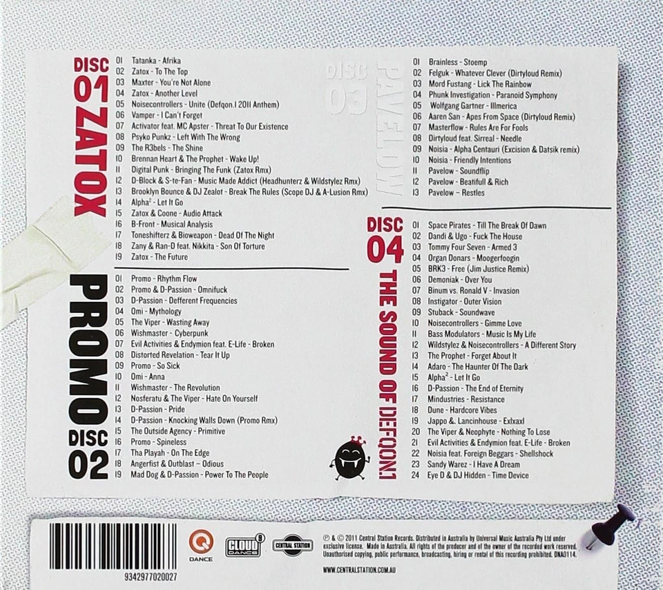 DEFQON1 Defqon1 (CD) - Bild 2 von 2