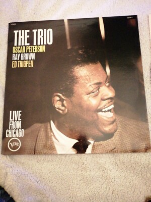OSCAR PETERSON,LP, THE TRIO, WITH RAY BROWN, ED THIGPEN, LOVE FROM CHICAGO, 1964