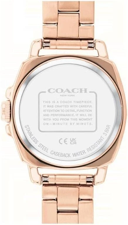 COACH WATCH BOYFIRIEND 14000087 Stainless Steel Watch & Bracelet Gift Set Women - image 2 of 4