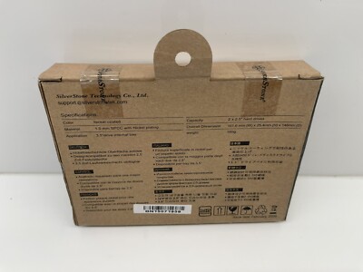 Silverstone SST-SDP08, 3,5'''' auf 2x 2,5'''' Bay Konverter für HDD/SSD, silber       