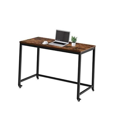 Coral Flower Computer Desk Writing Table Workstation with Durable Scratch 