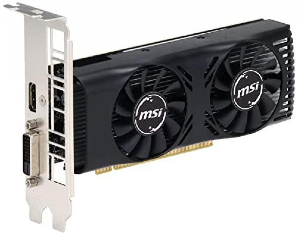 MSI GeForce GTX 1650 4GT LP Graphics Board Low Profile Space