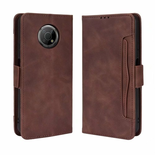 For Nokia G300 Premium Retro Leather Wallet Flip Stand Case + Screen Protector - Picture 4 of 25