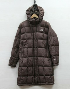 North Face Metropolis Parka Puffer Jacket Womens Large Brown 600 Down Insulated Ebay