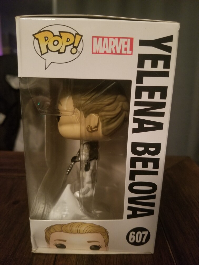 【】新品未開封FUNKO POP ブラックウィドウ エレーナ ベロワ 607 新品未開封FUNKO POP ブラックウィドウ エレーナ ベロワ 607