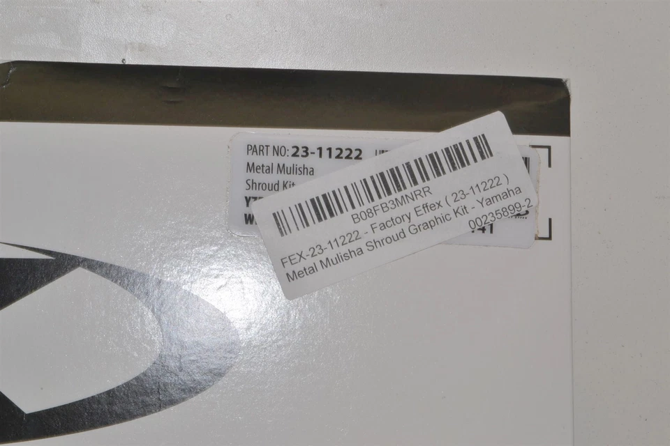 Yamaha YZ 250F 450F плащаница + Airbox графические наклейки MULISHA заводской EFFEX 03-05 - Изображение 4 из 4