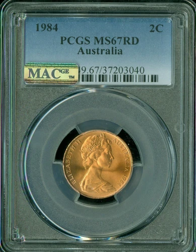 1984 Australia 2 Cents — photo from the most recent tracked eBay sale