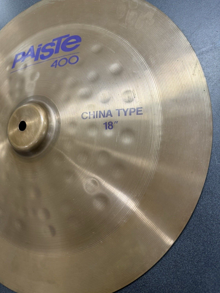 Paiste 400 Cymbal 18” China | eBay