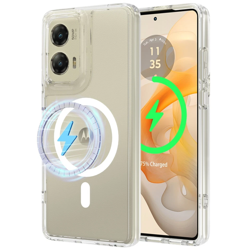 For Motorola Moto g PLAY 2023 2024 Case Magsafe Slim Protector Phone Cover - Image 2 of 4