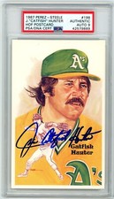 Catfish Hunter Cards, Rookie Card and Autographed Memorabilia Guide 46