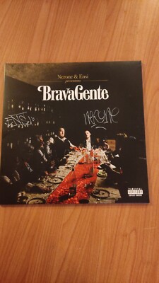 LP NERONE & ENSI BRAVA GENTE JUICY MUSIC MINT HANDSIGNIERT ITALY 2023