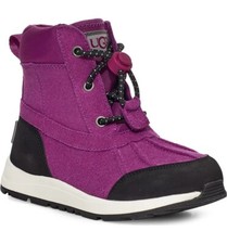 New UGG  Turlock Waterproof Snow Boot Big Kids Sweet Plum