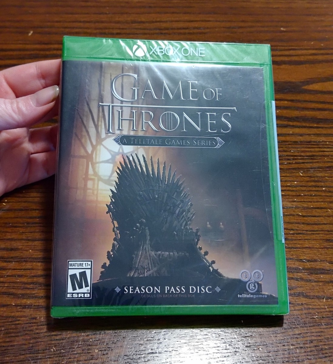 Game of Thrones Telltale Season Pass Disc for Xbox One NEW SEALED See  Pics/Desc