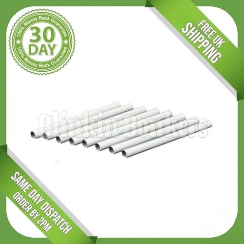 8 X 15MM WHITE RADSNAPS RADIATOR PIPE SHROUD COVER COVERINGS EASY FIT