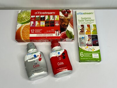 Lot of Sodastream Flavors Original Variety Packs  - EXPIRED