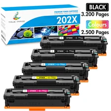 Toner Compatible With HP 202A CF500A CF500X 202X Color LaserJet MFP M281fdw lot