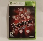 The Voice- I Want You 2014 Karaoke Singing Game Microsoft Xbox 360 w1s3 3004