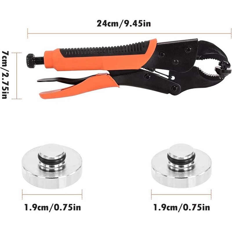 Snap Fastener Kit Adjustable Pliers for Snap Buttons,Snap Fastener Tool