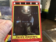 1979 VINTAGE ALIEN TRADING CARD # 51 Kane’s Discovery