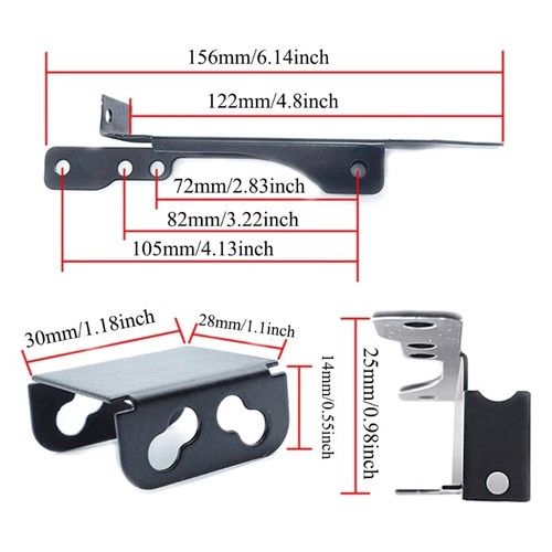 PCI Slot Bracket for 80 90 120mm PC Video Card Cooling Fans Fixing Tool Kit DIY - Bild 8 von 8