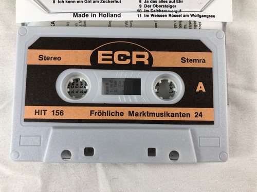 Fröhliche MARKT MUSIKANTEN NR 24 CASSETTE Tape German Language Folk Music - Picture 4 of 6