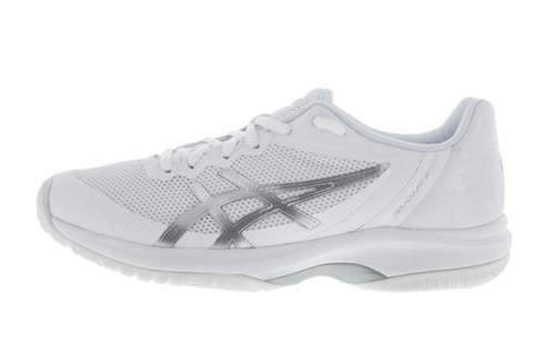 ASICS Women's Gel-Court Speed Tennis Shoes, 12, White/Silver - Picture 3 of 5