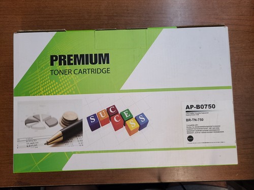 GENUINE BLACK PREMIUM AP-B0750 COMPATIBLE REPLACEMENT TONER CARTRIDGE FOR TN-750