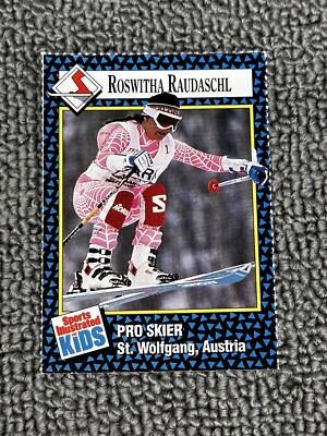 1992 Sports Illustrated SI For Kids ~ Roswitha Raudaschl ~ Series 2 8/92 ~ 27