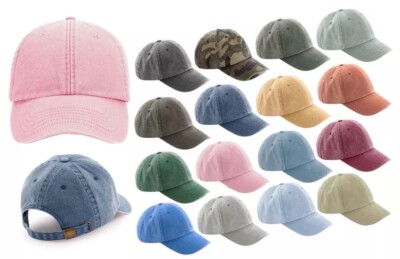 Vintage Washed Baseball Cap Adjustable Distressed Twill Soft Cotton Low Profile Generic Unisex Cotton Vintage Baseball Cap Low Profile  main image 4