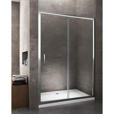 BOX DOCCIA SCORREVOLE NICCHIA, VETRO TEMPERATO 6 MM EASYCLEAN, 115-120 CM