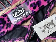 WDP Angel Paintball Headband - Pink Leopard - Vtg, New Oldstock - hormesis