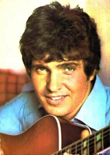 Frank Schöbel Original Signature on DEFA Postcard Nr.15065 H