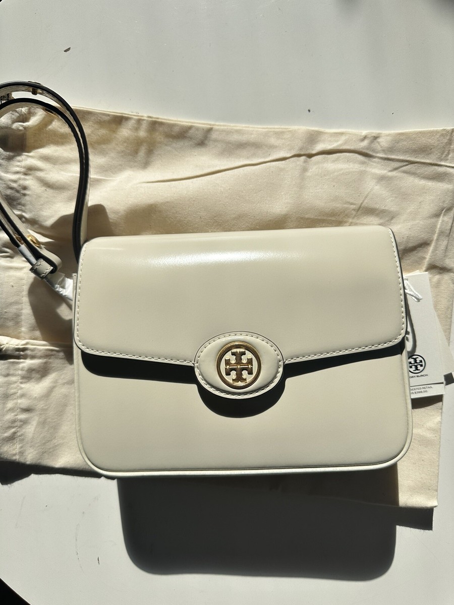 TORY BURCH ROBINSON SPAZZOLATO CONVERTIBLE SHOULDER BAG SHEA