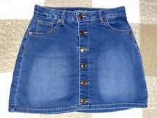 Cat  Jack Girls Denim Skirt Ultimate Stretch L 10/12 
