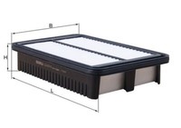 Knecht LX4941 Luftfilter FüR Creta 1.6 2.0 01.16-01.21