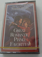 NEW SEALED VTG 1997   Great Romantic Piano Favorites -Audio Cassette