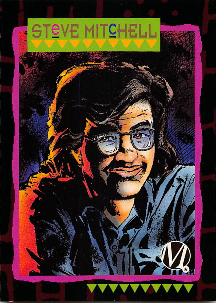 1993 SkyBox Milestone: The Dakota Universe #77 Steve Mitchell