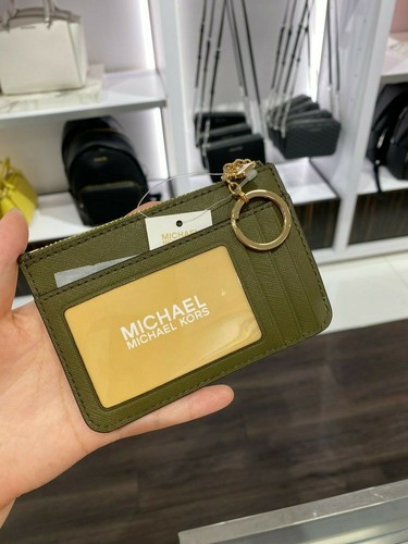 NWT Michael Kors Jet Set Travel Coin Key Chain Card Holder Wallet - Picture 104 of 130
