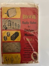 Brimar radio valve and teletube manual no 7 1956