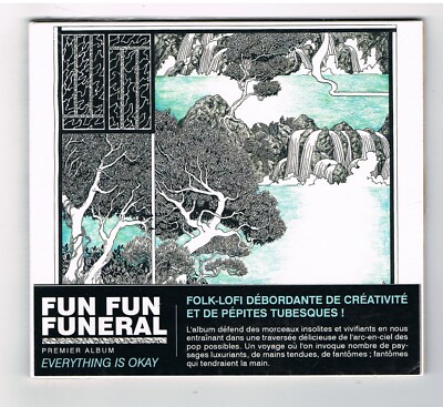   - FUN FUNERAL - EVERYTHING IS OKAY - CD 9 TITEL - 2019 - NEU NEW NEU -  