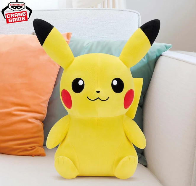 Плюшевая кукла покемон бандай банпрест Нинтендо пикачу мехамофугутто большая