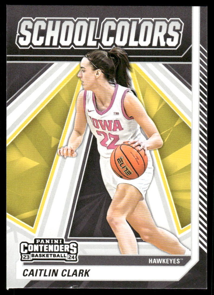 2024 Panini SC4 Caitlin Clark Collection School Colors RC Rookie Card