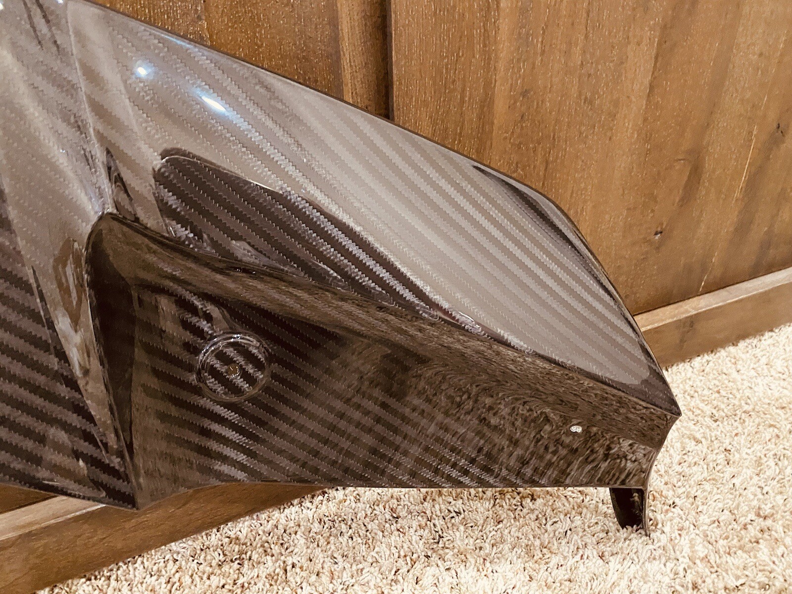 OEM🟣 PAGANI HUAYRA CARBON FIBER LOWER BUMPER FRONT LOWER SPLITTER SPOILER LIP