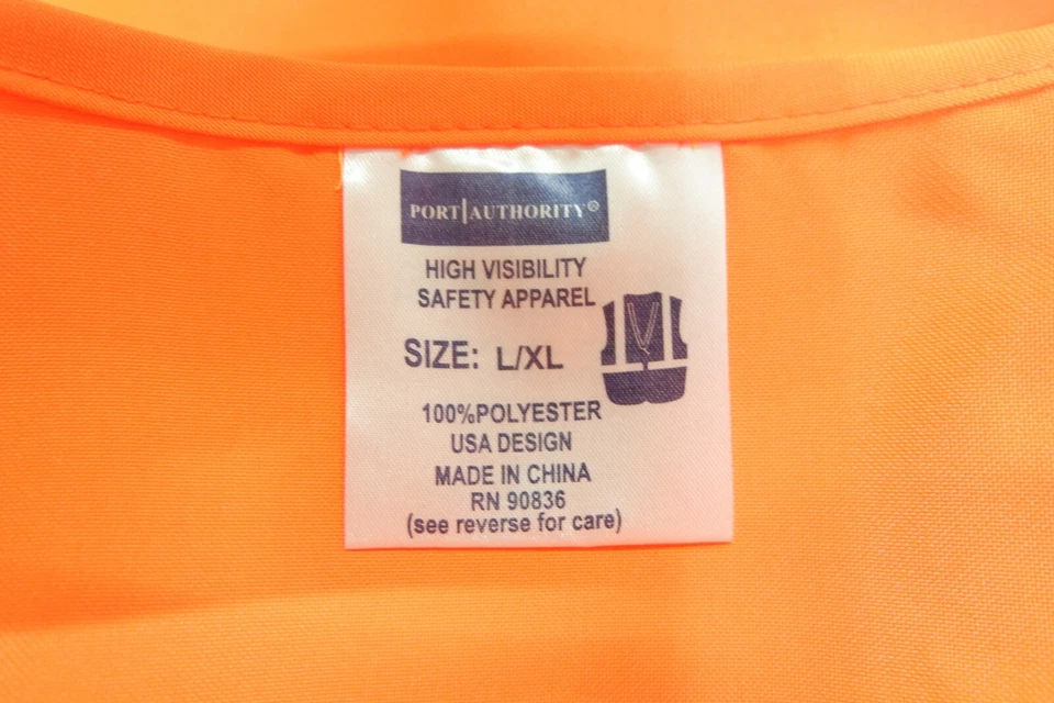 Port Authority Enhanced Visibility Vest Safety Apparel Size L/XL - Image 4 of 4