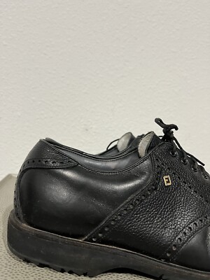 Footjoy Classics Dry Mens Golf Shoes 51464 Black Leather Size 10 C