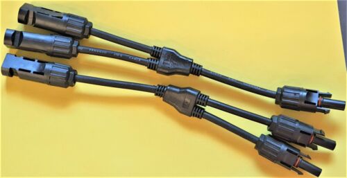 2 PCS Y Enchufe Solar Distribuidor Hembra Para Panel Solar Cable Adaptador Cable Solar - Imagen 2 de 2