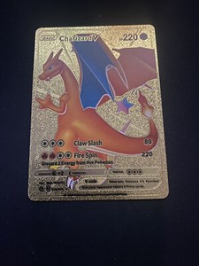 Charizard V 220 Gold | eBay