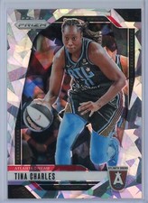2024 Panini Prizm WNBA Ice Prizm 36 Tina Charles Atlanta Dream