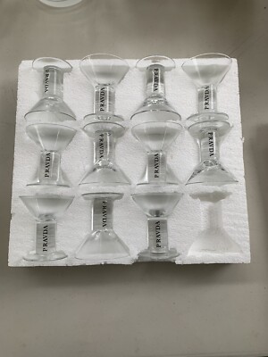 Pravda Glass Barware Mini Martini glasses 11 Polish Luxury glassware